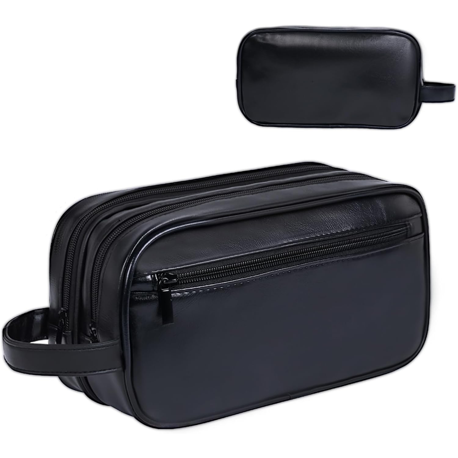 Men Accessories Kit Bag - Мужская большая дорожная косметичка-органайзер из искусственной