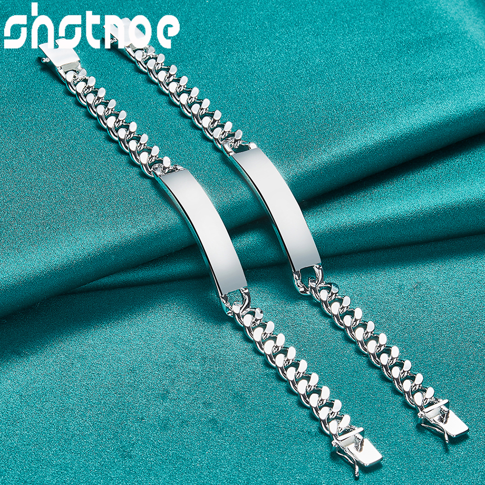 Men Accessories Chain And Bracelet - SHSTONE стерлингового серебра 925 пробы 2/шт.