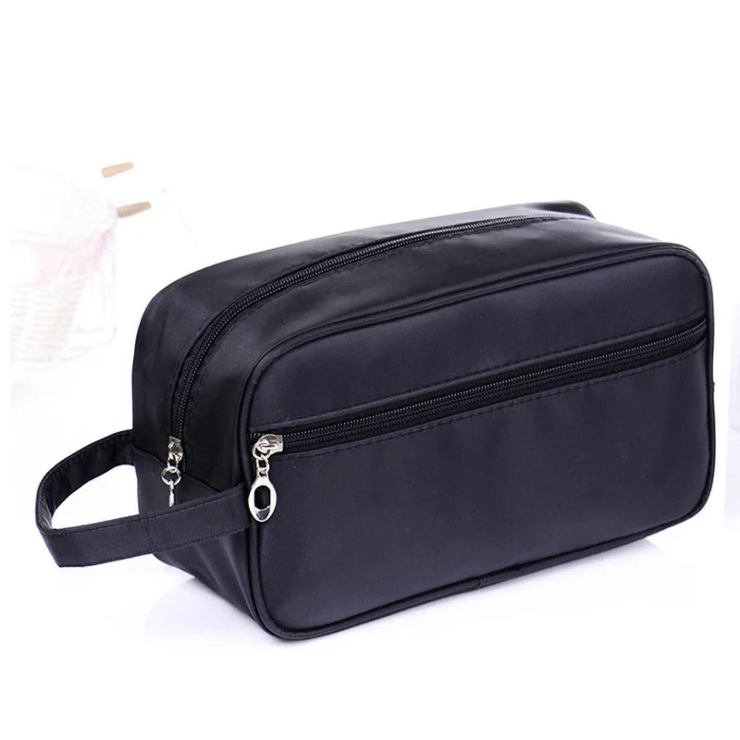 Men Accessories Kit Bag - Мужская дорожная косметичка на молнии для