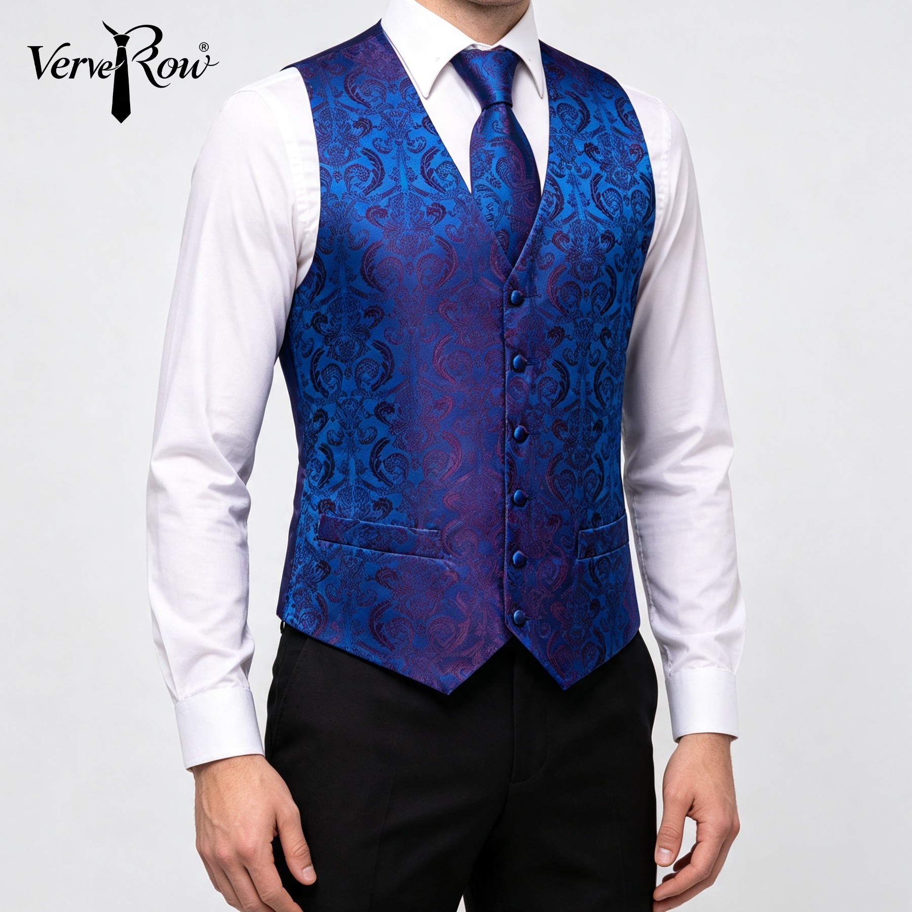 Men'S Accessories Office - Набор из 3 предметов: жилет, галстук