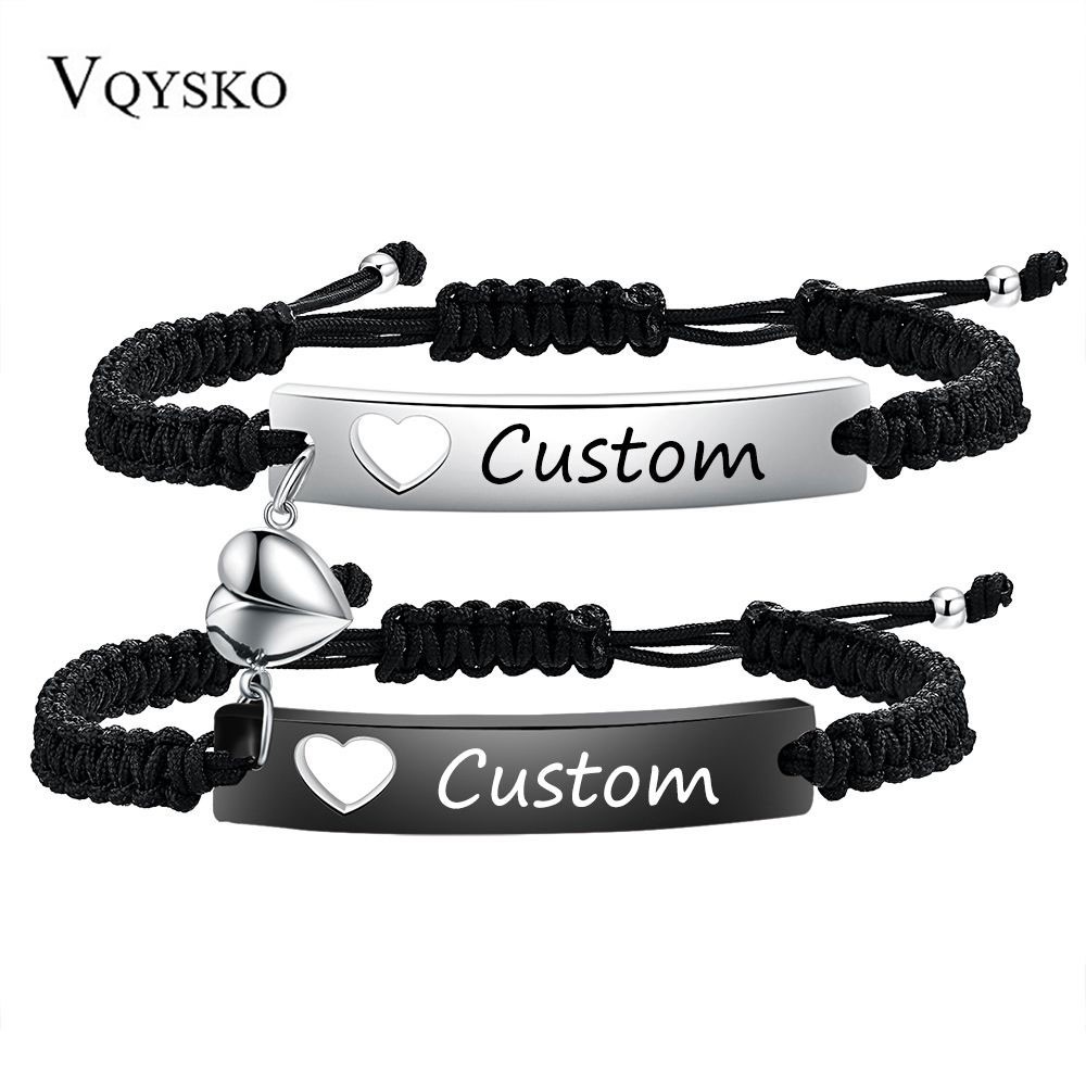 Men Accessories All - Набор браслетов для пар из нержавеющей