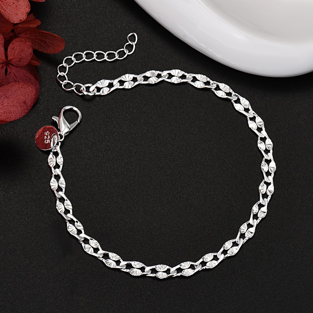 Men Accessories Chain And Bracelet - Красивые браслеты-цепочки из стерлингового серебра 925