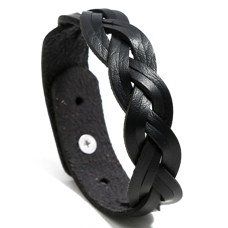 Кожаный браслет, регулируемый  – обзор и цена Men'S Accessories Cheap