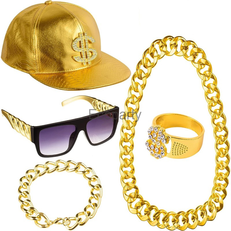 80-х 90-х годов хип-хоп костюм – обзор и цена Men Accessories Chain And Bracelet