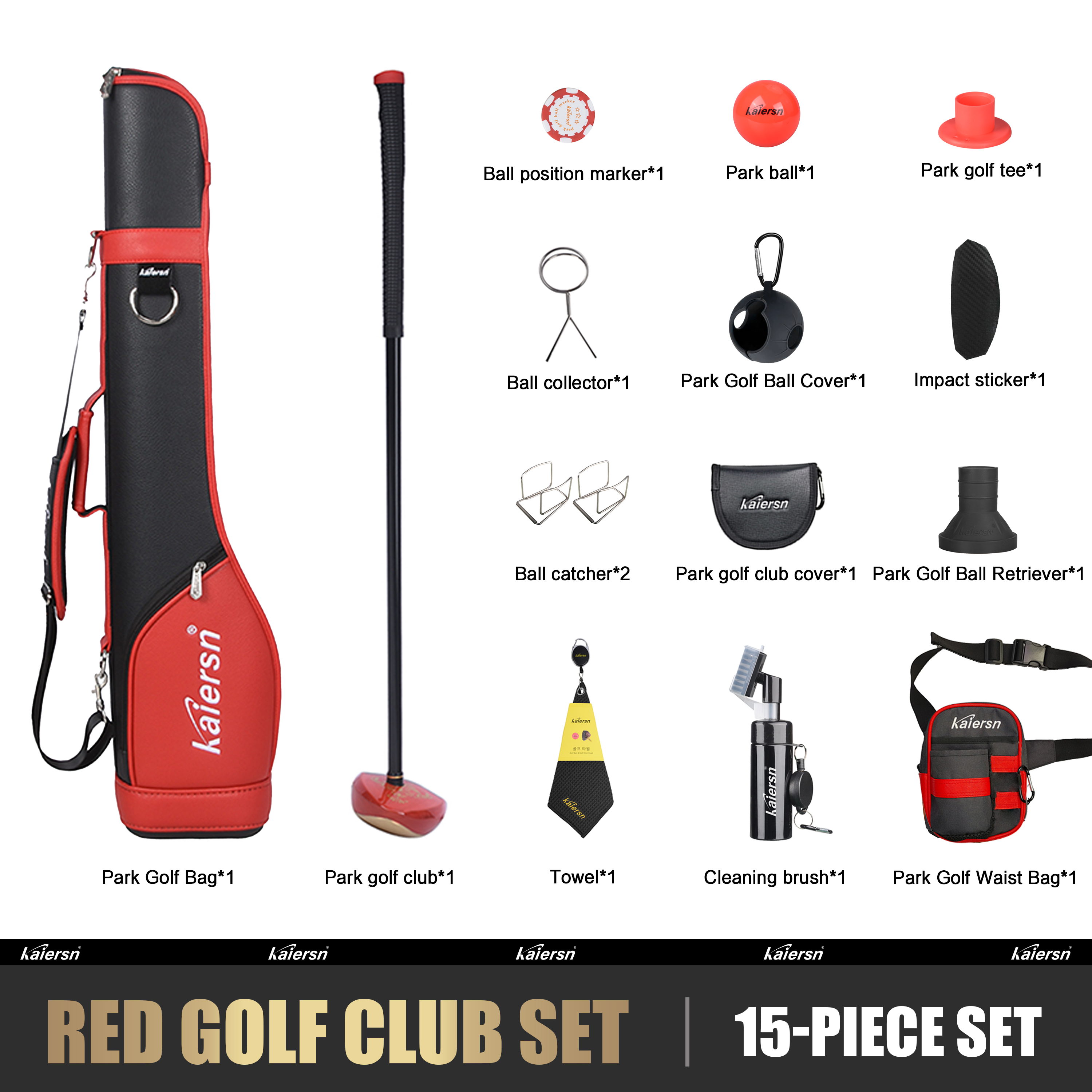 Набор для гольфа Kaiersn Park  – обзор и цена Men Accessories Kit Bag