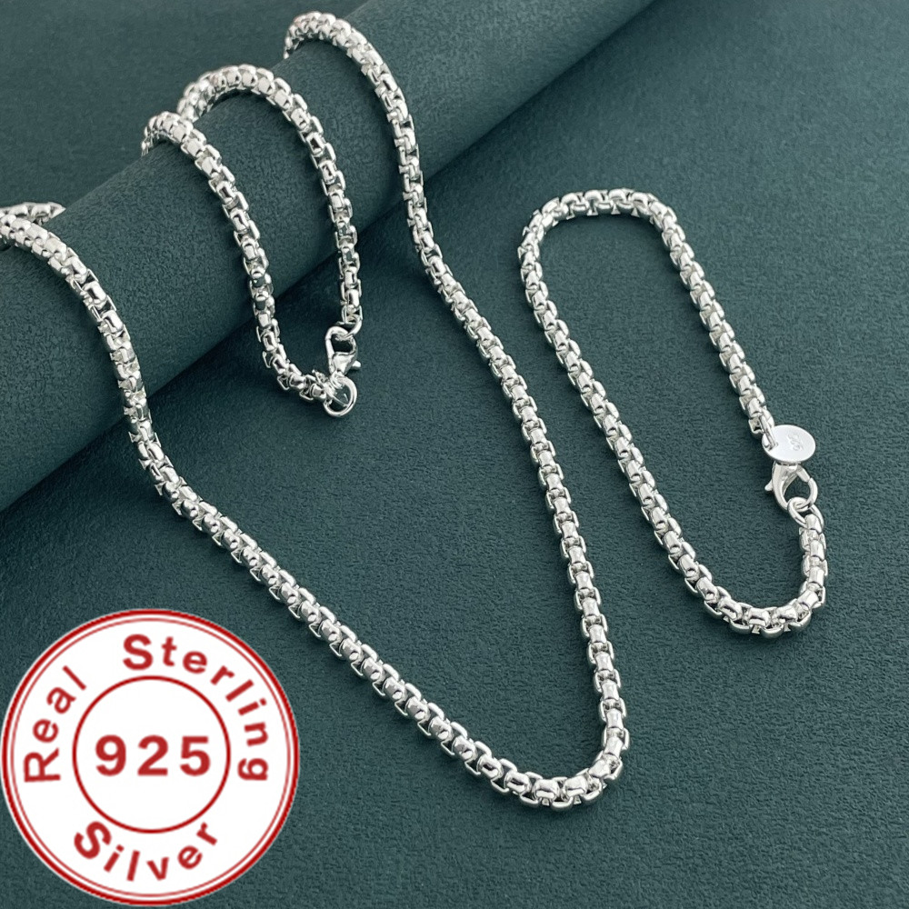 Стерлингового Серебра 925 проб – обзор и цена Men Accessories Chain And Bracelet