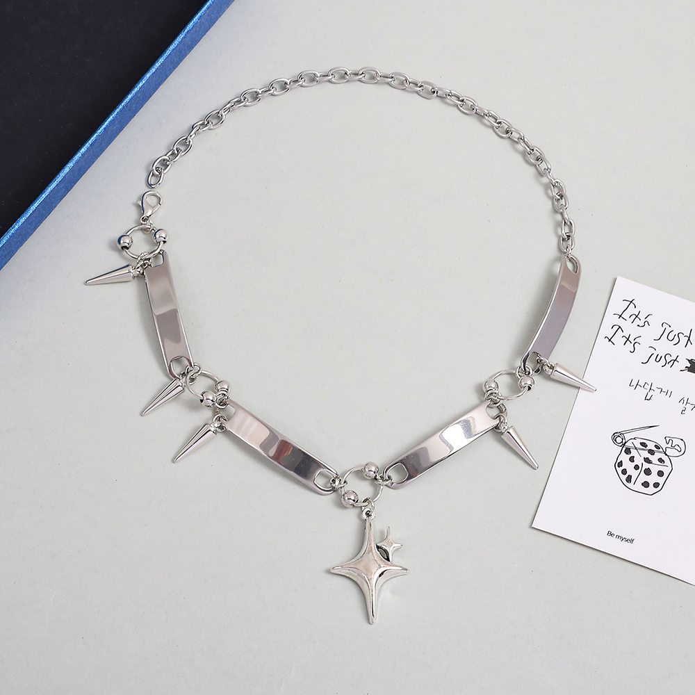 Ожерелье-чокер в стиле панк с  – обзор и цена Men Accessories In Silver
