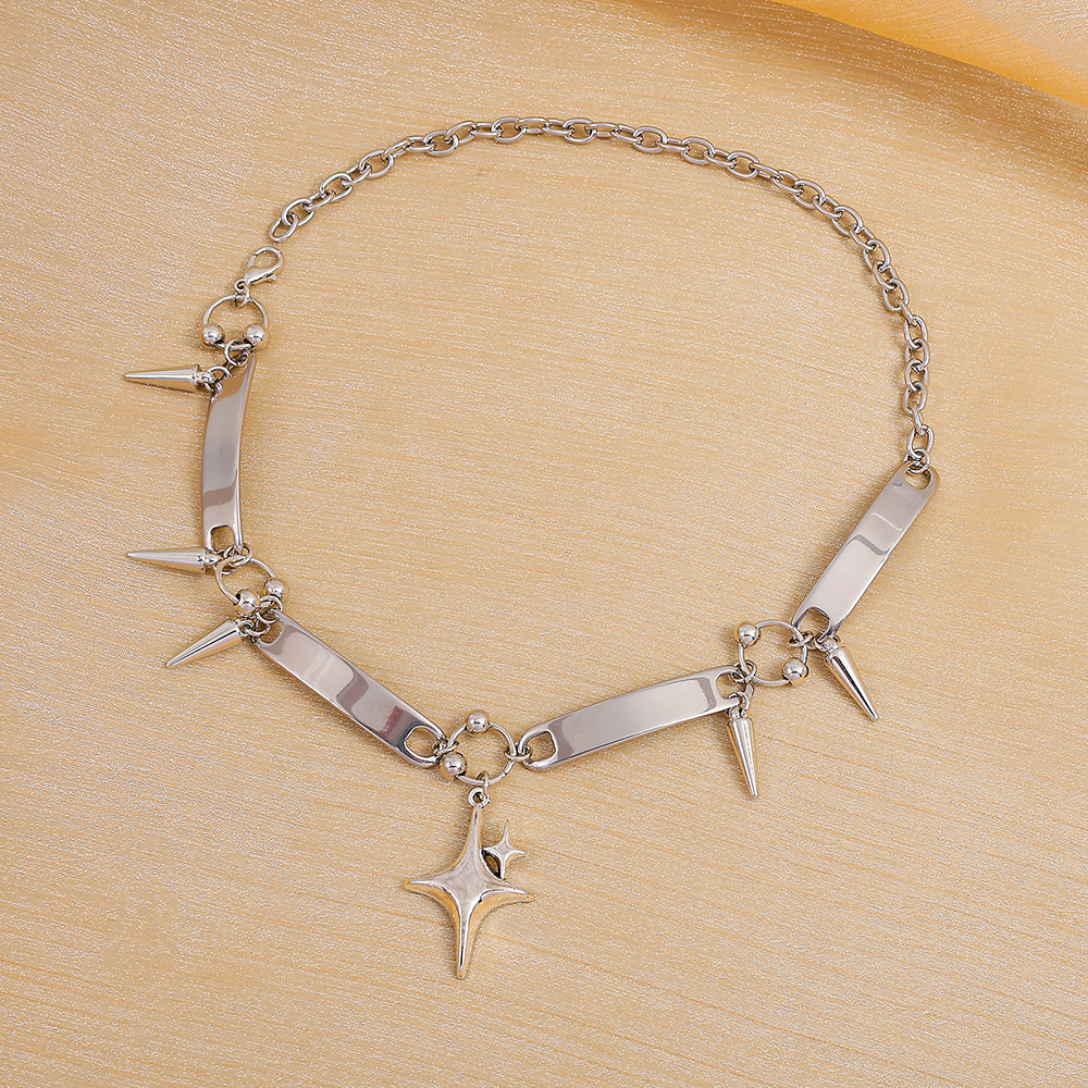 Ожерелье-чокер в стиле панк с  – обзор и цена Men Accessories In Silver