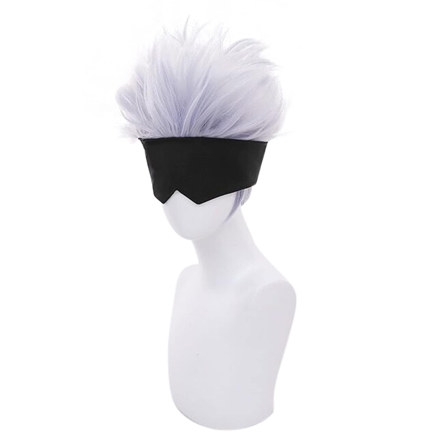 Парик для косплея для мужчин и – обзор и цена Men Accessories In Silver