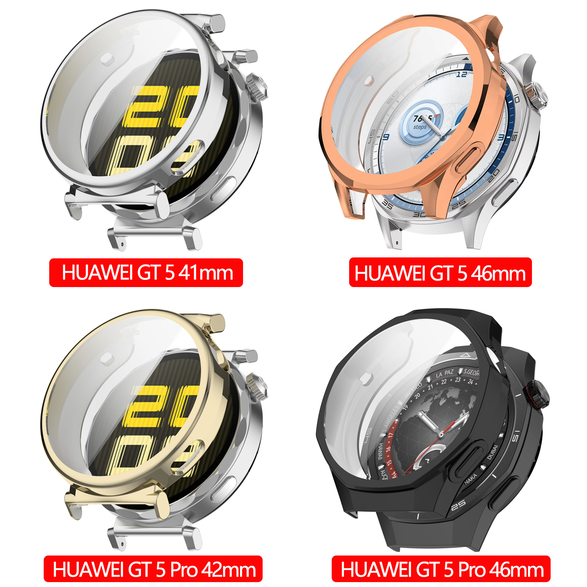 Чехол для HUAWEI Watch GT 5/5  – обзор и цена Men Accessories All
