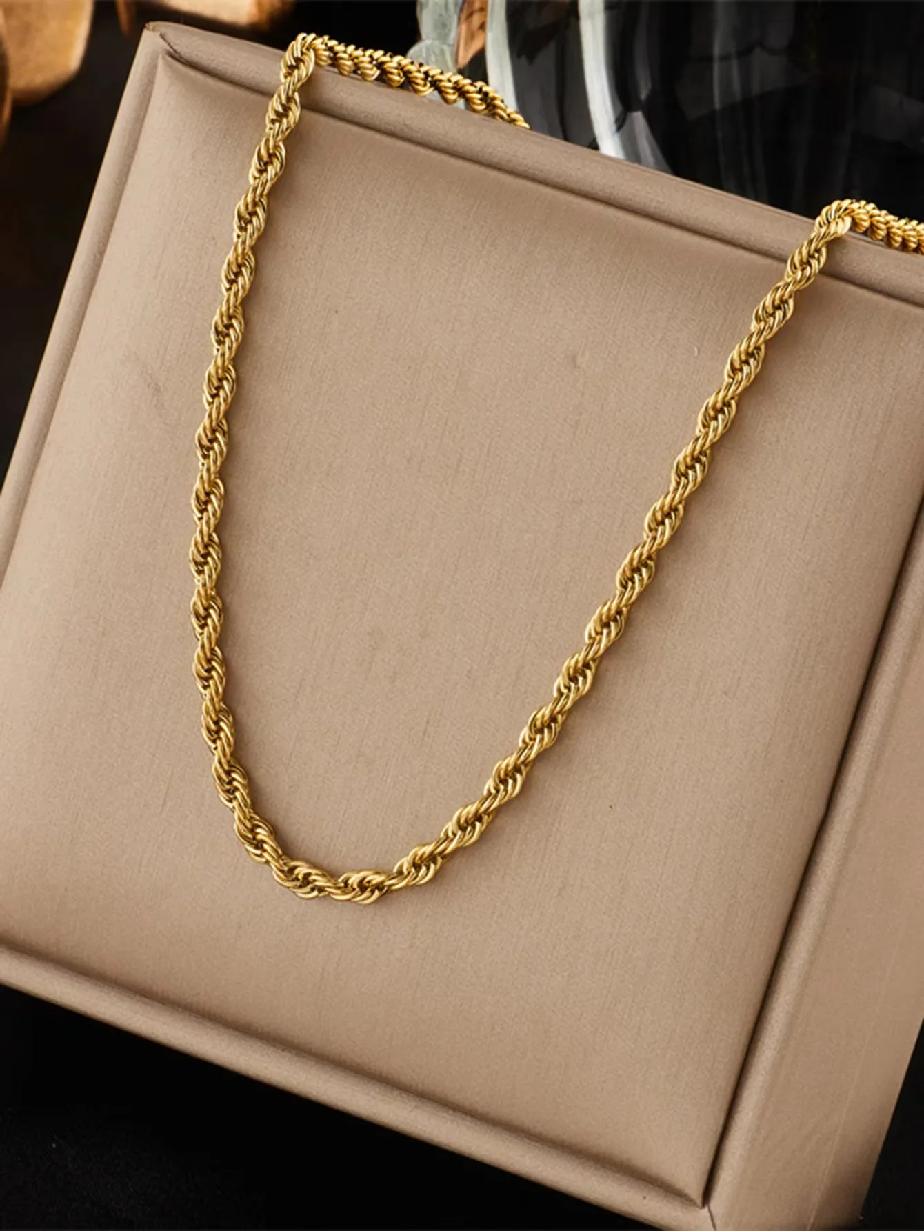 2 шт., модная 18-каратное золо – обзор и цена Men Accessories Chain And Bracelet