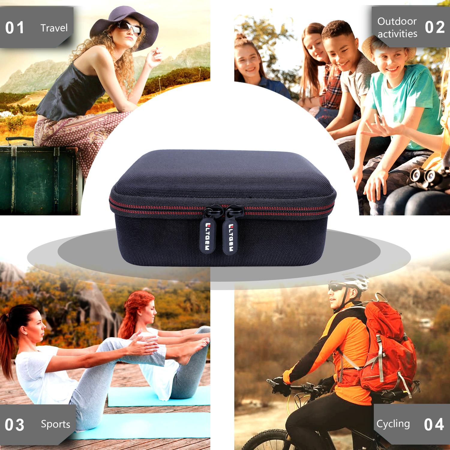 LTGEM Чехол для бритвы для лыс – обзор и цена Men Accessories Kit Bag