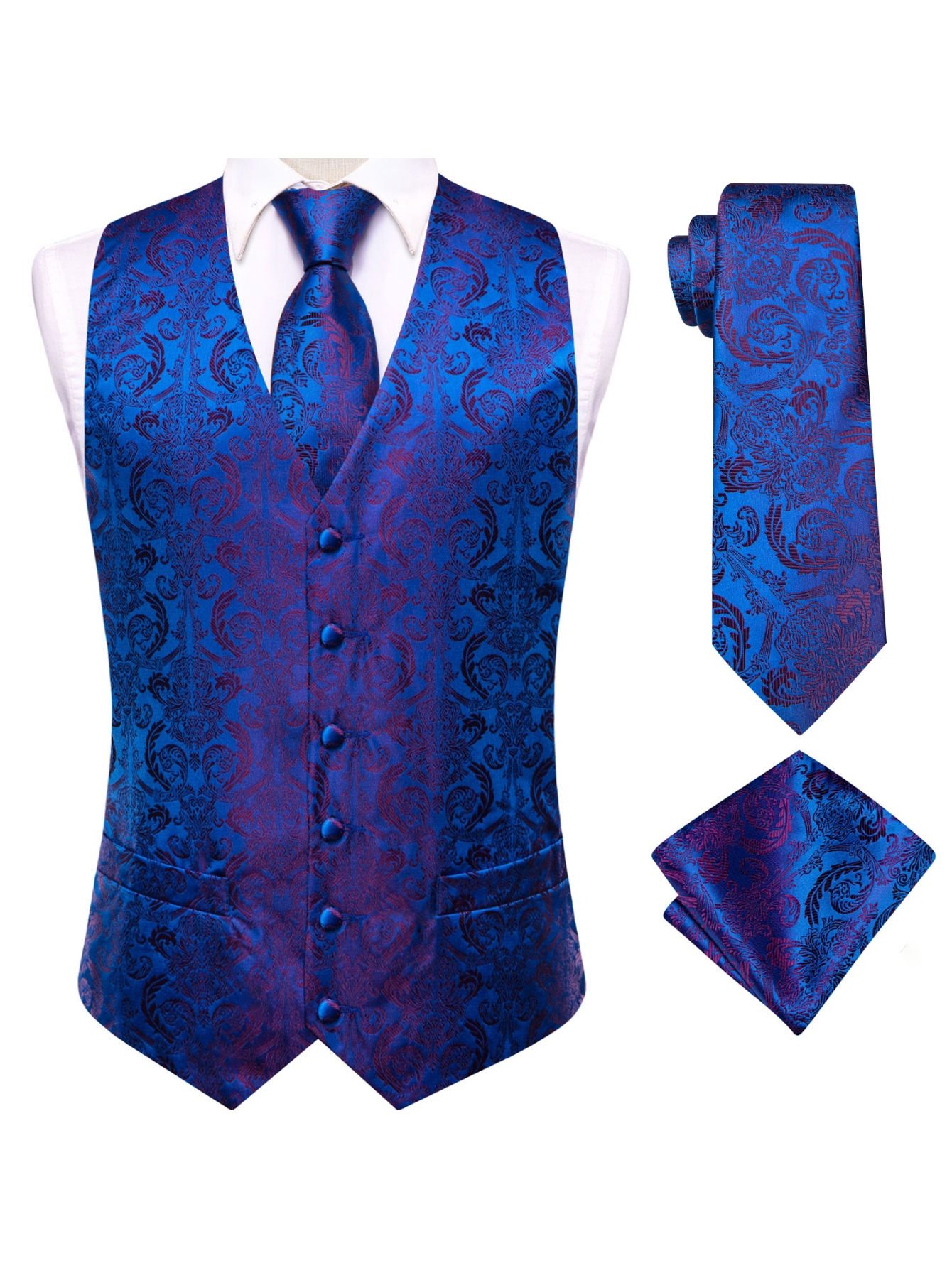 Набор из 3 предметов: жилет, г – обзор и цена Men'S Accessories Office